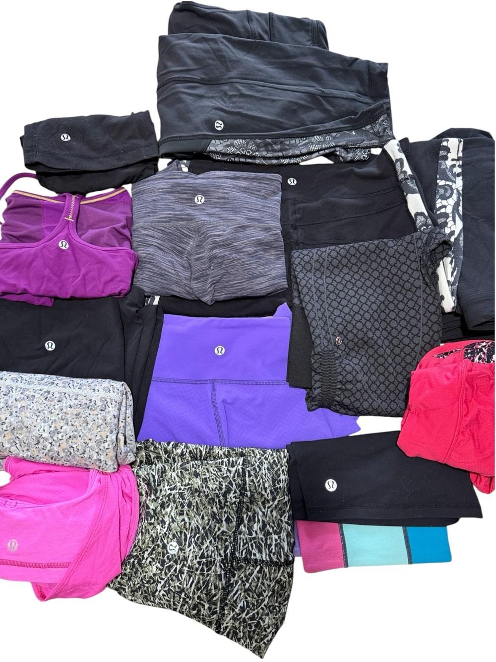 LULULEMON SIZE 8 Mystery Bundle 15 items